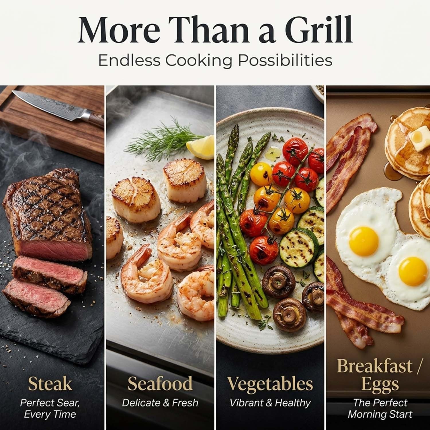 Hot Stone Steak Cooking Set, Stone Plate with Tray & Rack