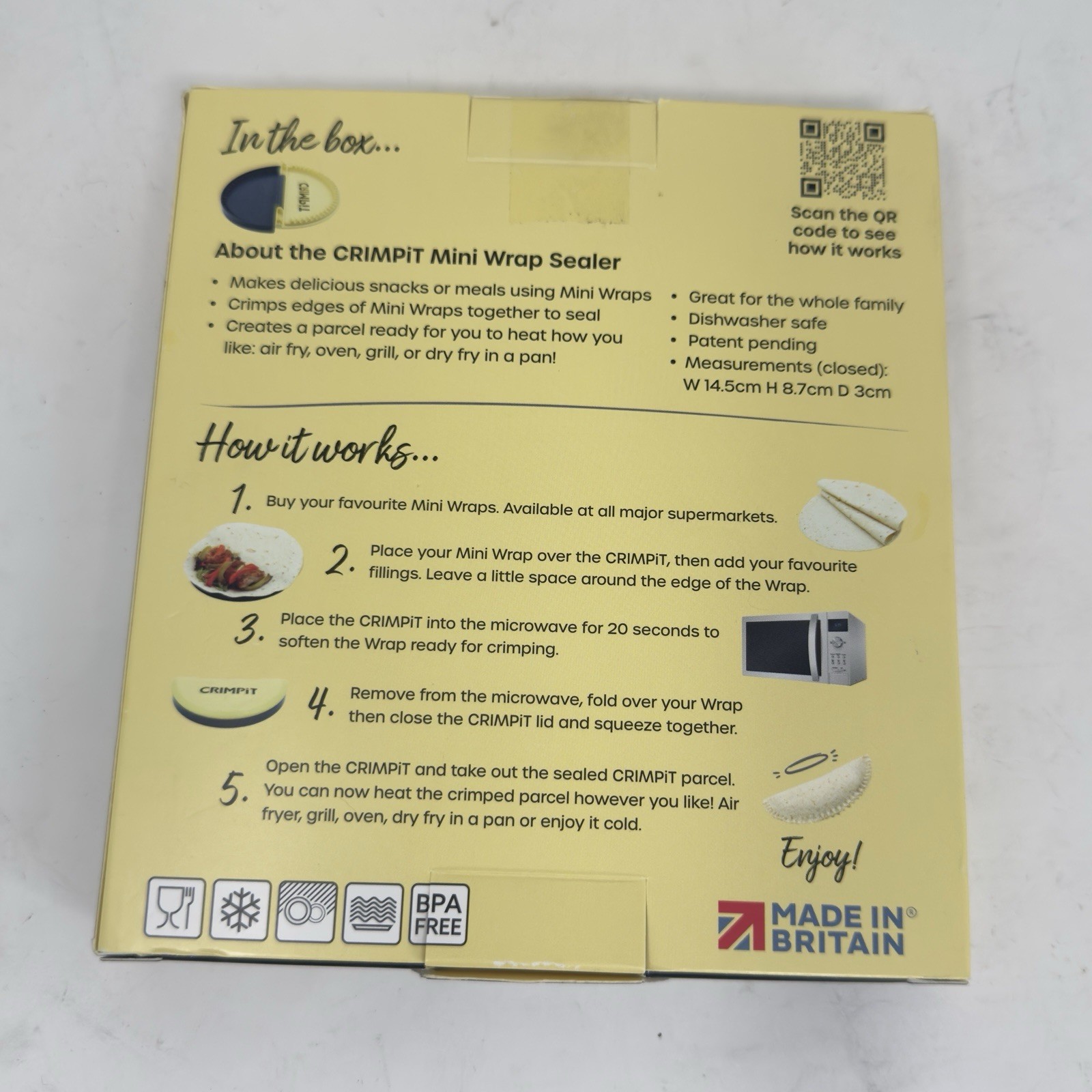 CRIMPiT Mini Wrap Sealer – BRAND NEW KITCHEN AID – Crimp It Kitchen