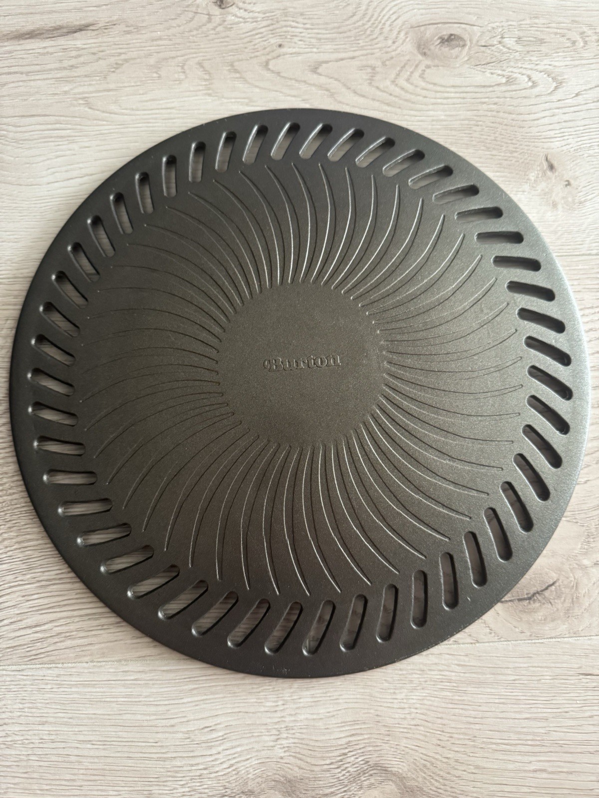 Grill It/It’s Delicious! Indoor Silver Stone No-Stick Smokeless Stove Top Grill