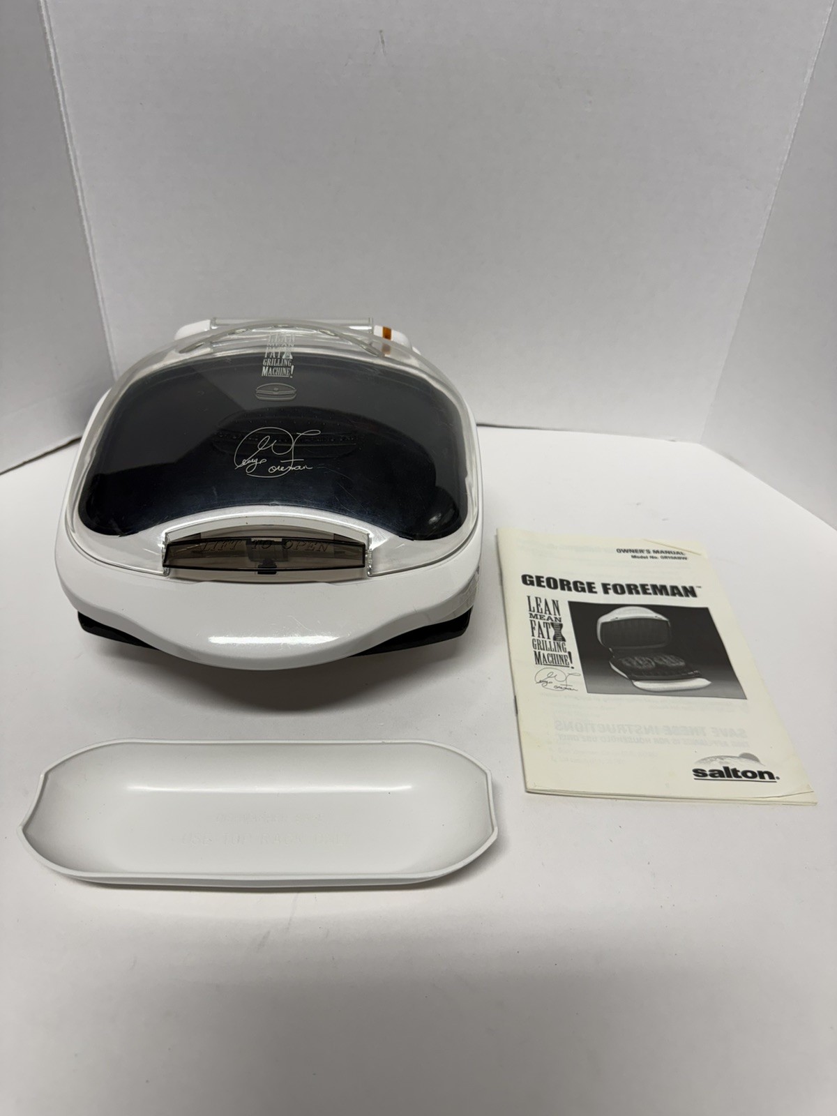 George Foreman lean mean Grilling Machine Model GR10ABW