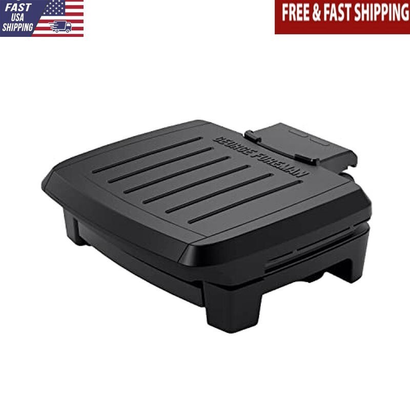 Grill NEW Dishwasher Safe Wash The Entire Grill Easy-to-Clean Nonstick 4-Serving