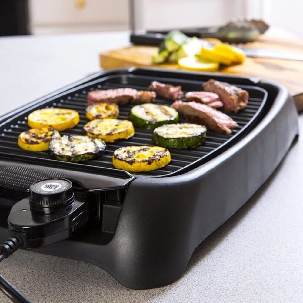Elite Cuisine 13-Inch Nonstick Countertop Grill: Culinary Excellence at Home