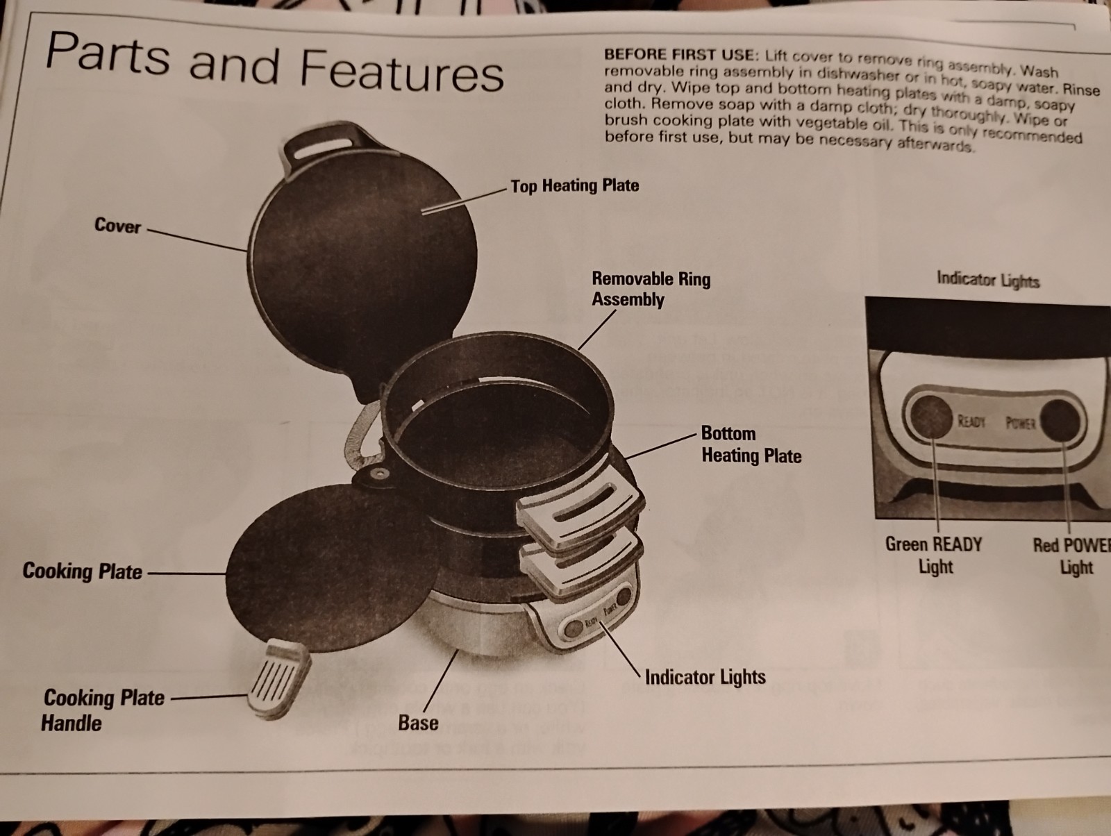 Hamilton Beach Breakfast Sandwich Maker 25475. Complete. Electric none stick