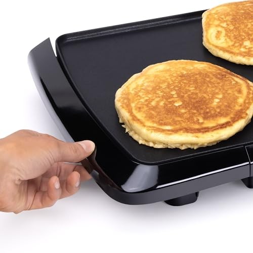 Presto 07047 Cool Touch Electric Griddle Non-Stick, Adjustable Temp