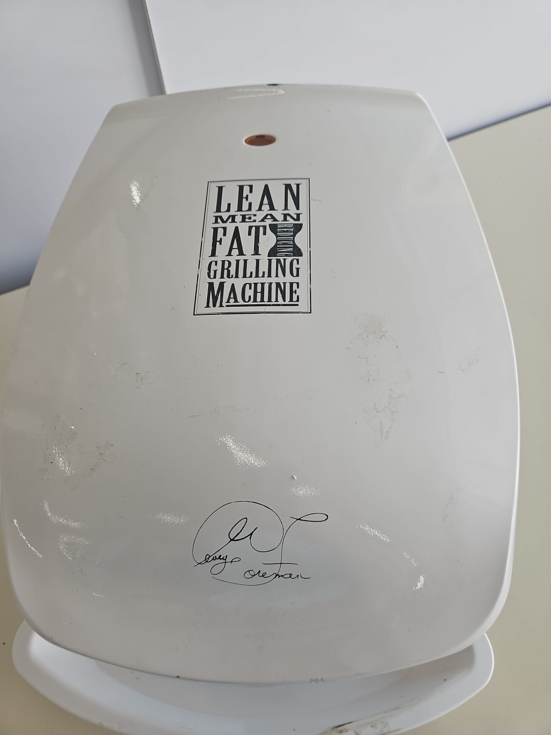 George Foreman GR-20 Lean Mean Fat Reducing Grilling Machine TESTED & WORKS