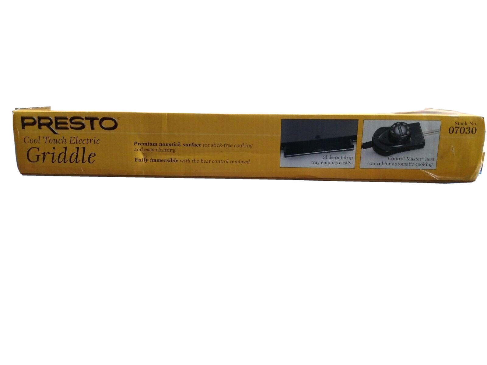 BNIB Presto Cool-Touch Electric Griddle model 07030