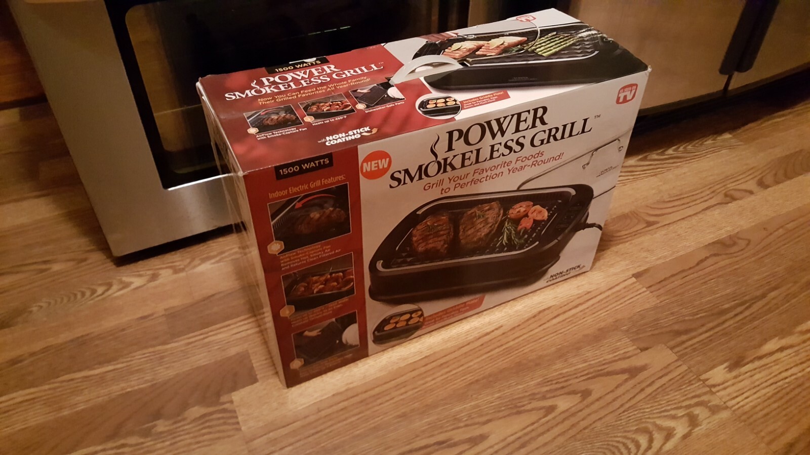 1500 Watt Power Smokeless Indoor Grill, 992815