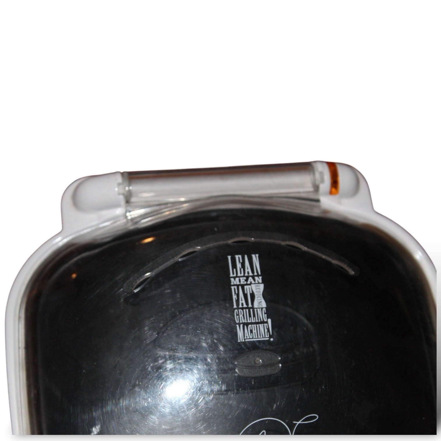 George Foreman Grill 2005 White GR10ABW Lean Mean Fat Reducing Machine Works