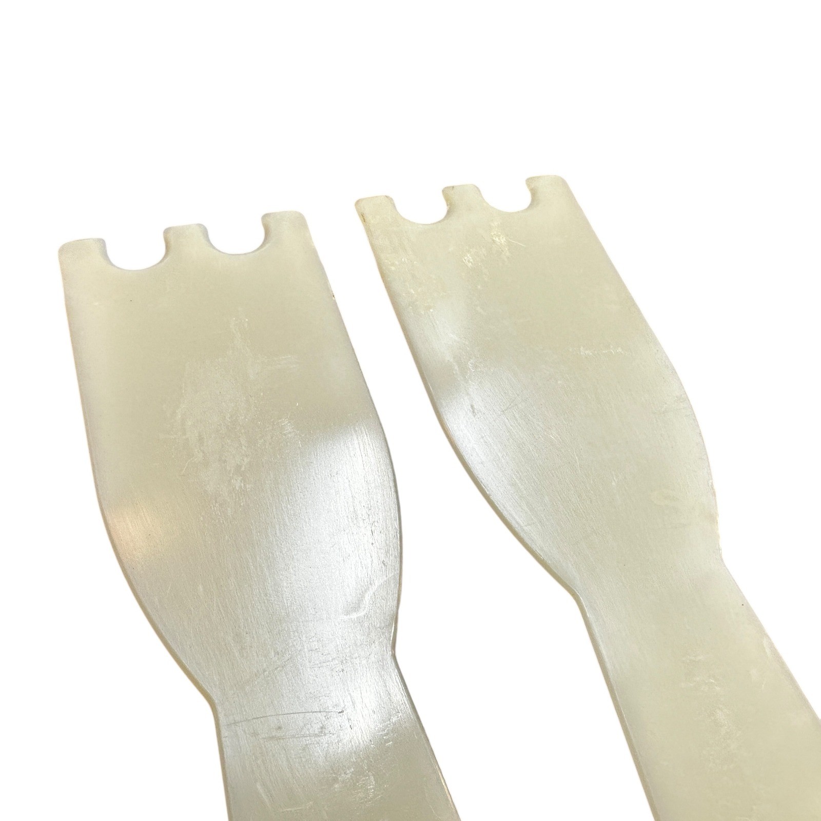 Set of 2 George Foreman Grill Plastic Nylon Scraper Spatula Cleaning Tools