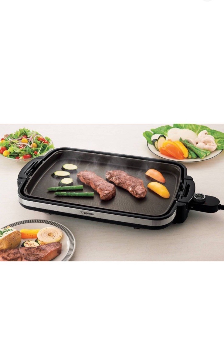 Zojirushi Gourmet Sizzler Electric Griddle EA-DCC10 – Stainless Brown