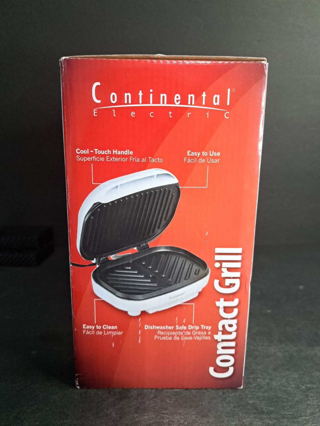 Continental Electric Contact Grill – New In Box
