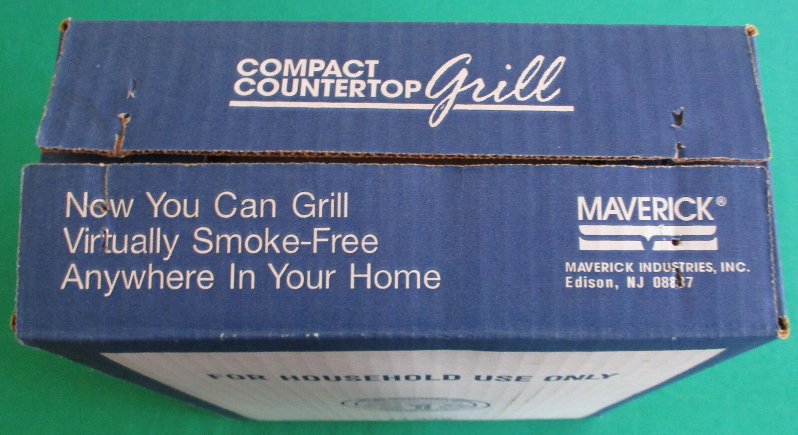 Maverick Indoor Electric Grill MG-20 Ceramic Stoneware Vintage New 9″ X 12″