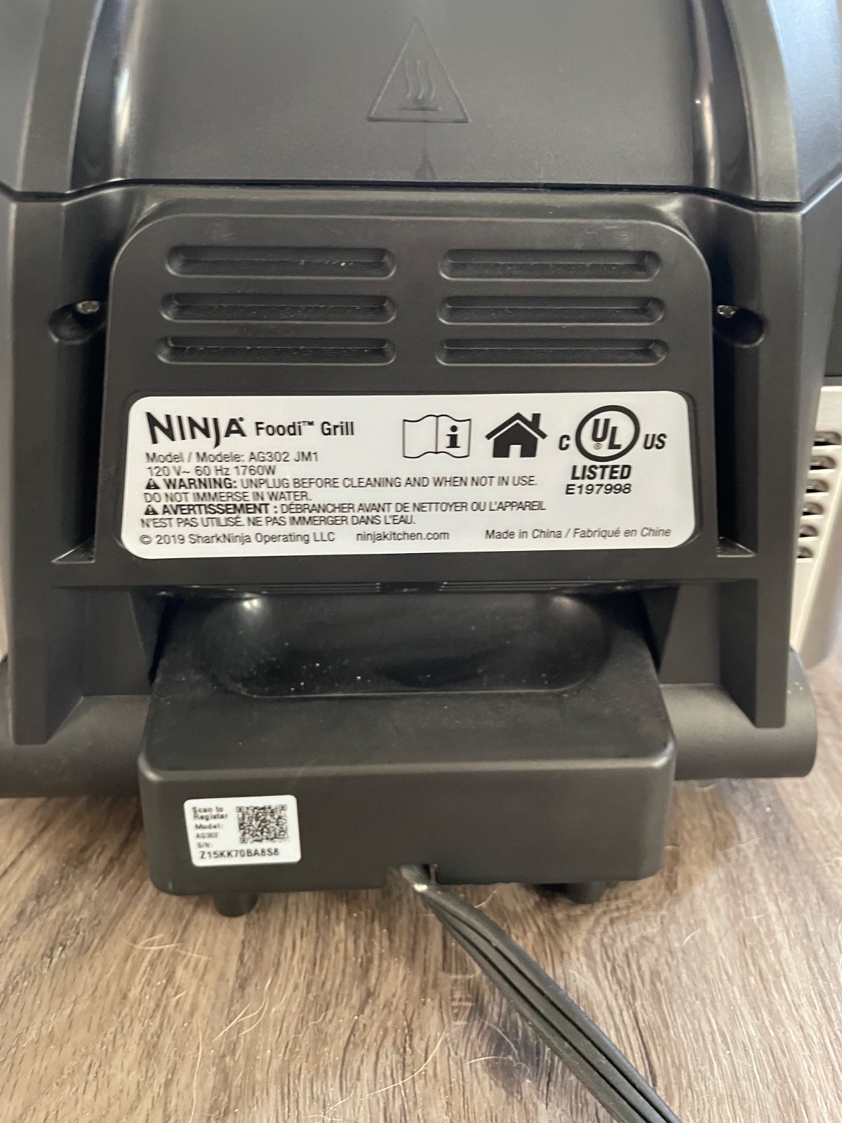Ninja Foodi Grill Ag302 5 in 1