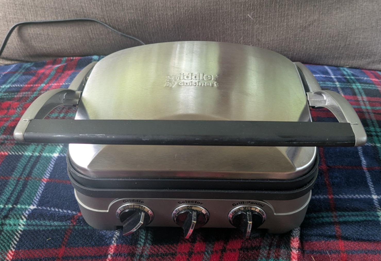 Griddler by Cuisinart Pinini/ Sandwich Press (30727) Model: GR-4N (CR)