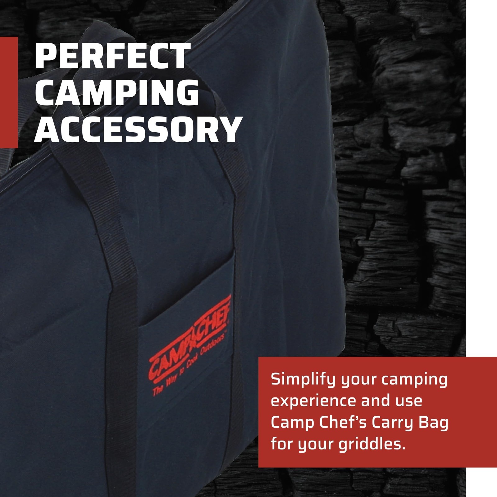 Large Griddle Bag Black