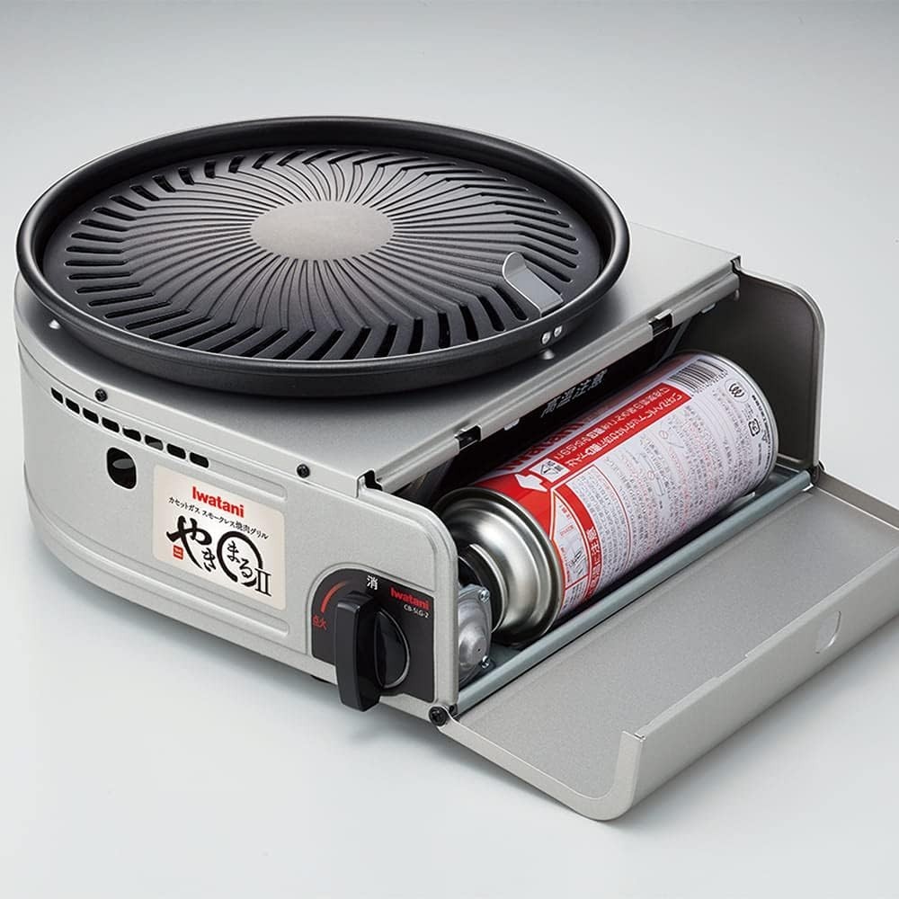 Iwatani Cassette Gas CB-SLG-2 Smokeless BBQ Grill Yakimaru2 Gas not included JP