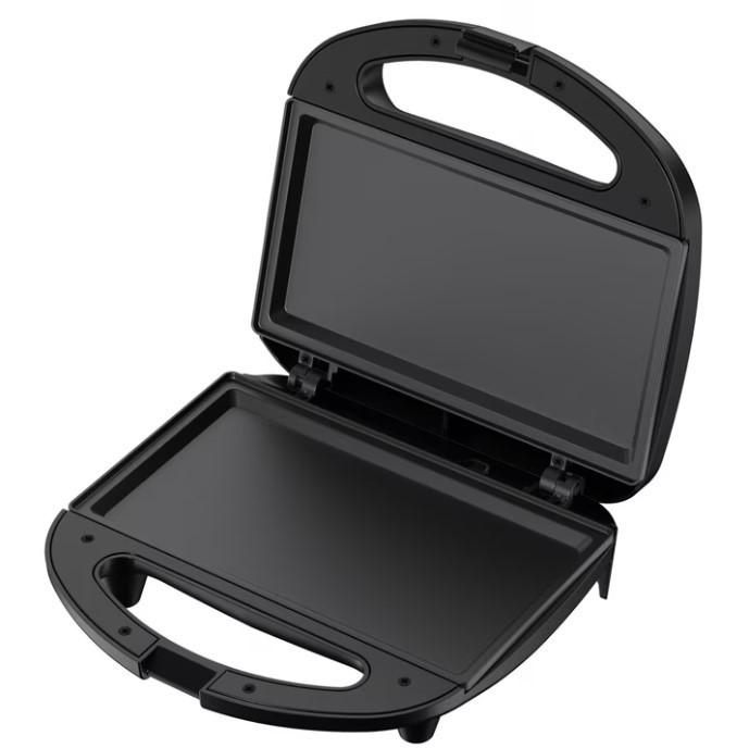 OSTBA 2 Slice Sandwich Maker 750W Nonstick Grill Cheese Press Black Easy Clean