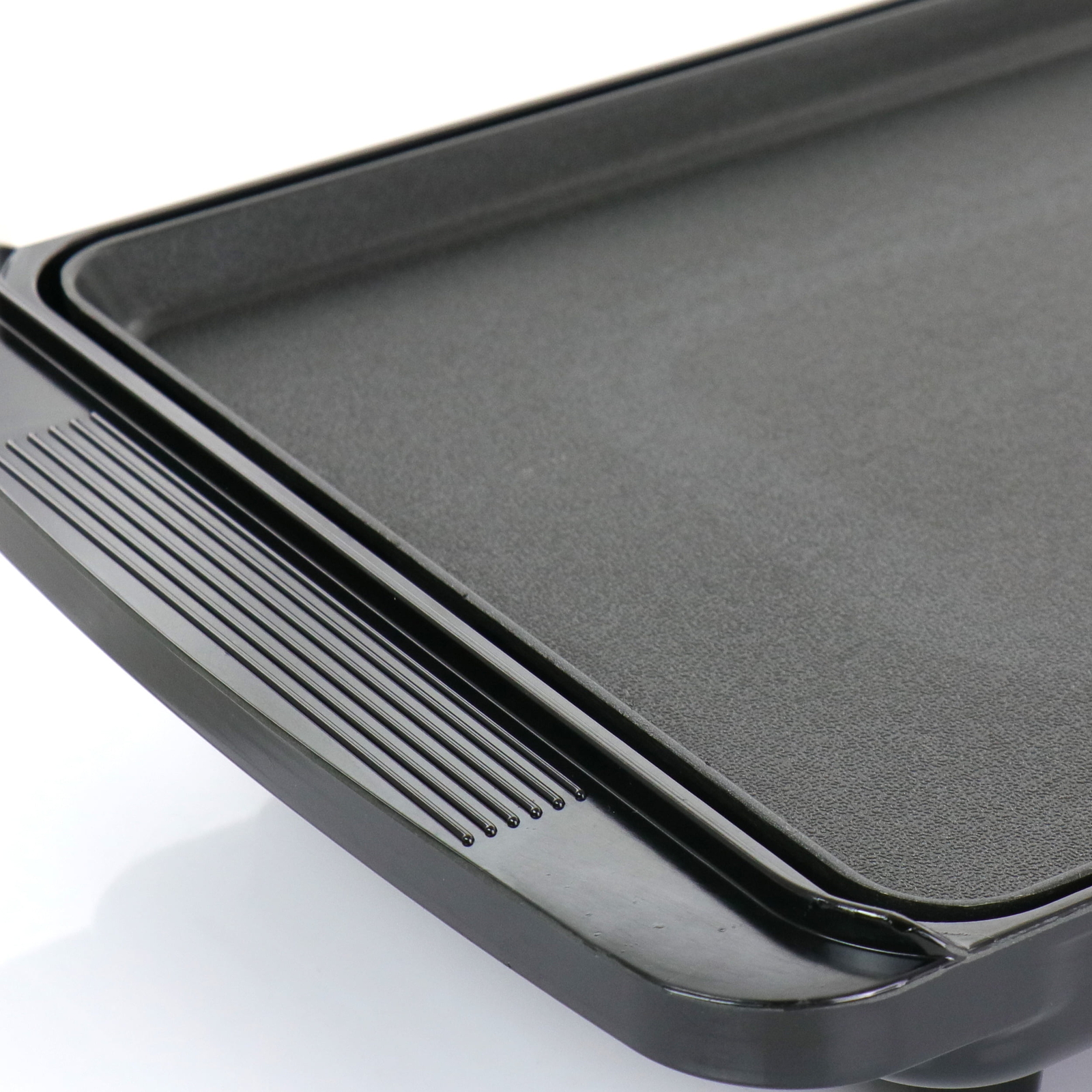 Better Chef Family Size Electric Counter Top Grill Griddle 18″ x 10″