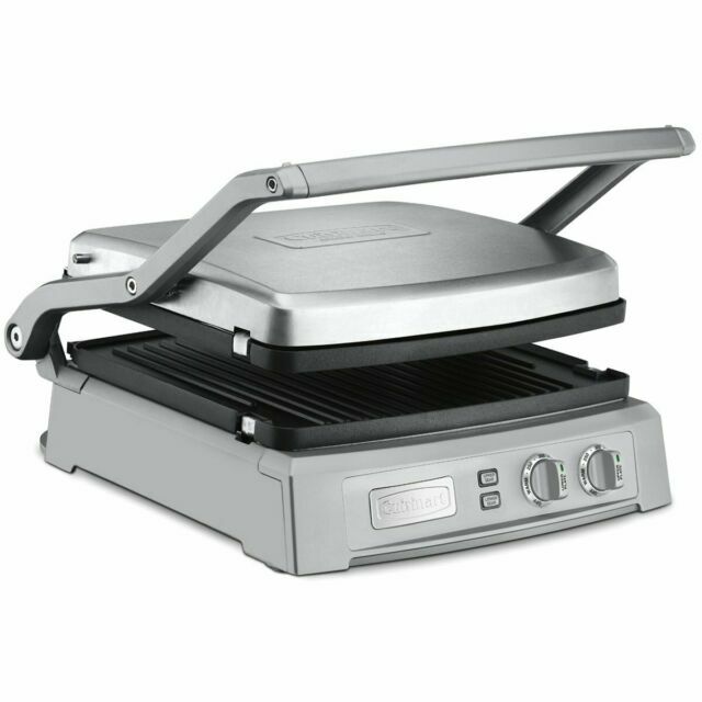 Cuisinart GR-150 Deluxe Electric Griddler – Silver