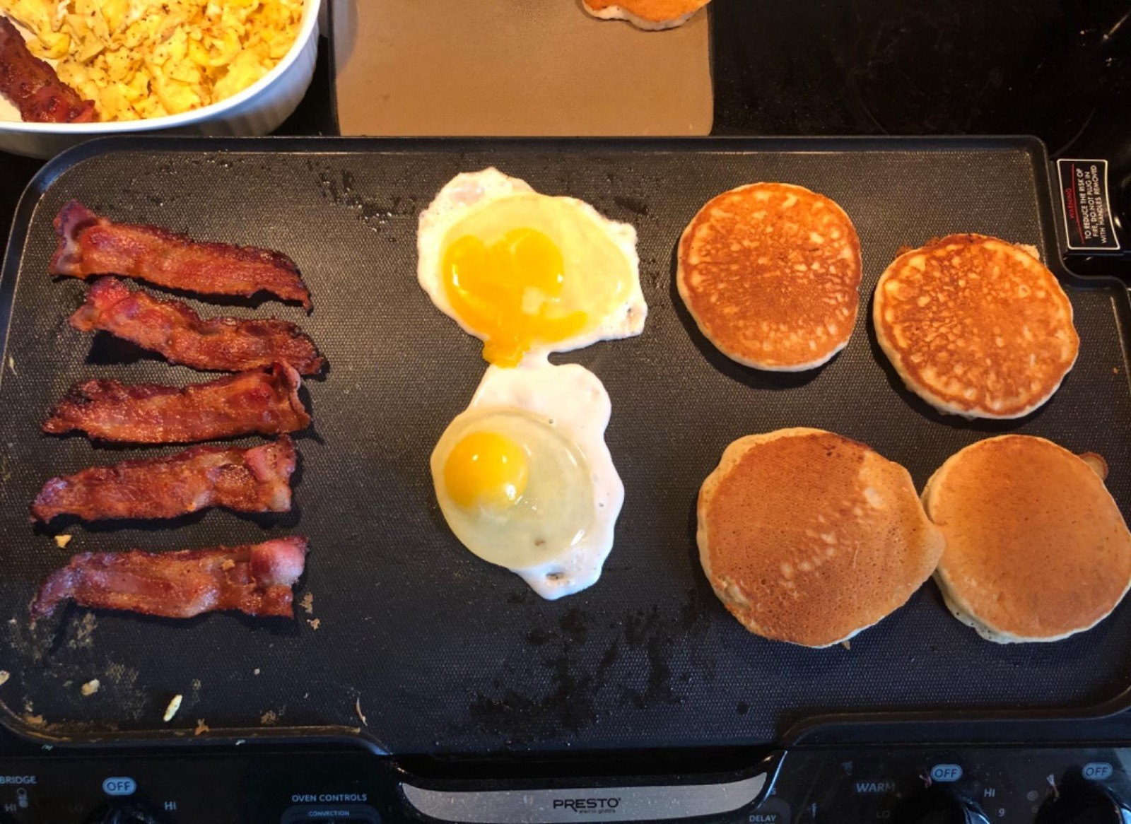 Smokeless Indoor Electric Griddle BBQ Non-Stick w/ Heat Control 1500 Watts XL