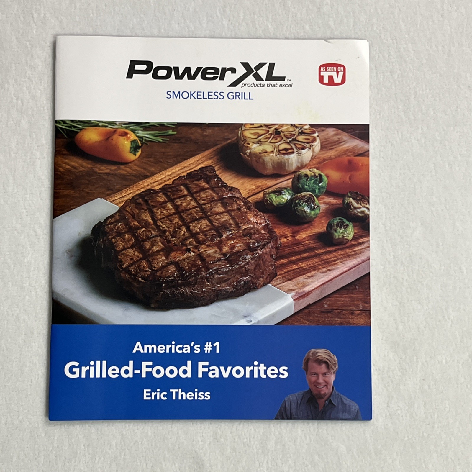 Power XL Smokeless Grill PG‑1500 Owners Manual & Recipe Books – Eric Theiss