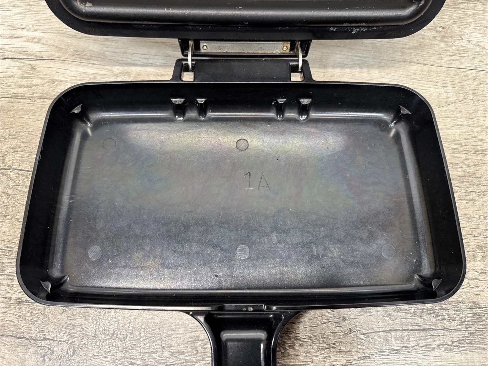 VTG GE Super Frank N Burger Electric Hamburger Griddle Cooker 3826 USA Made