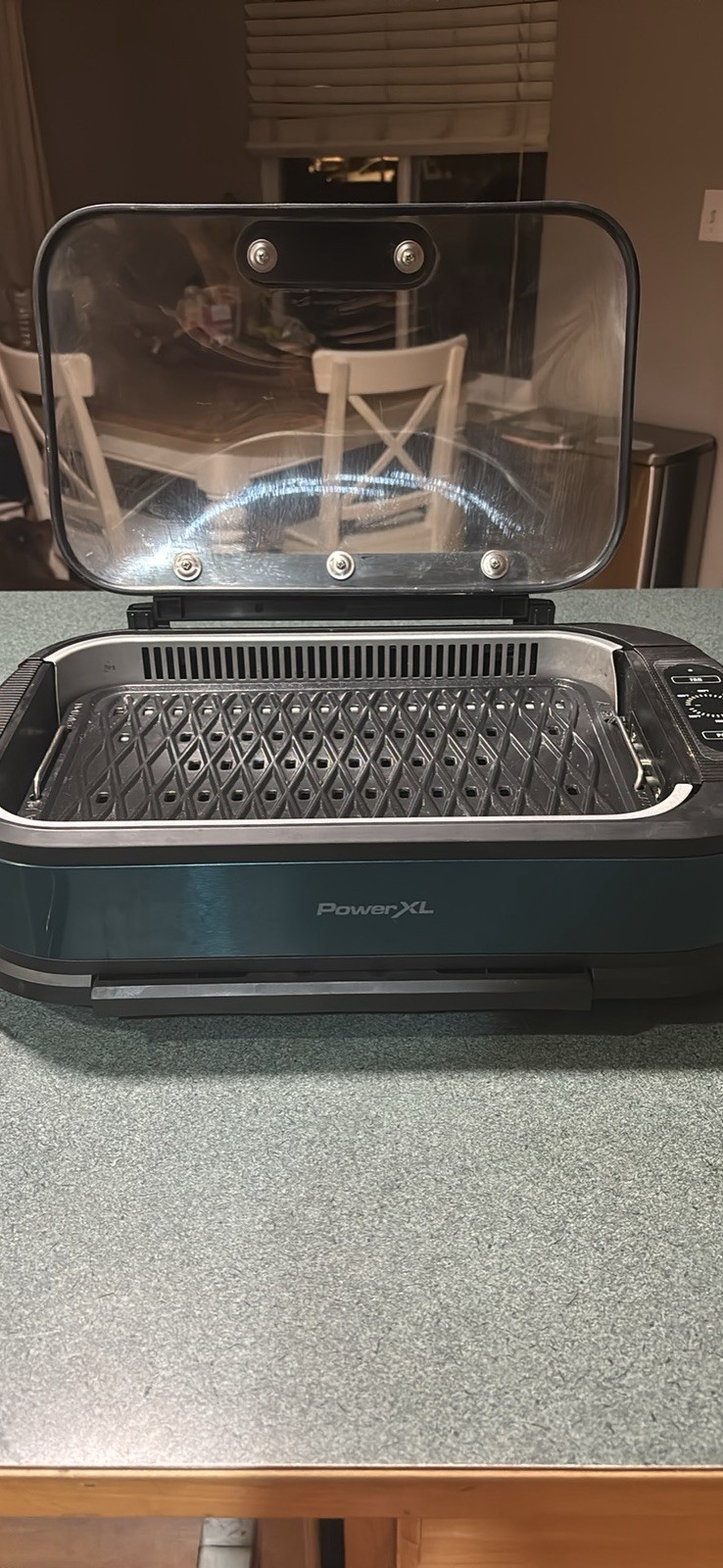 Power XL Indoor Smokeless Grill Pro PG-1500FDR Works