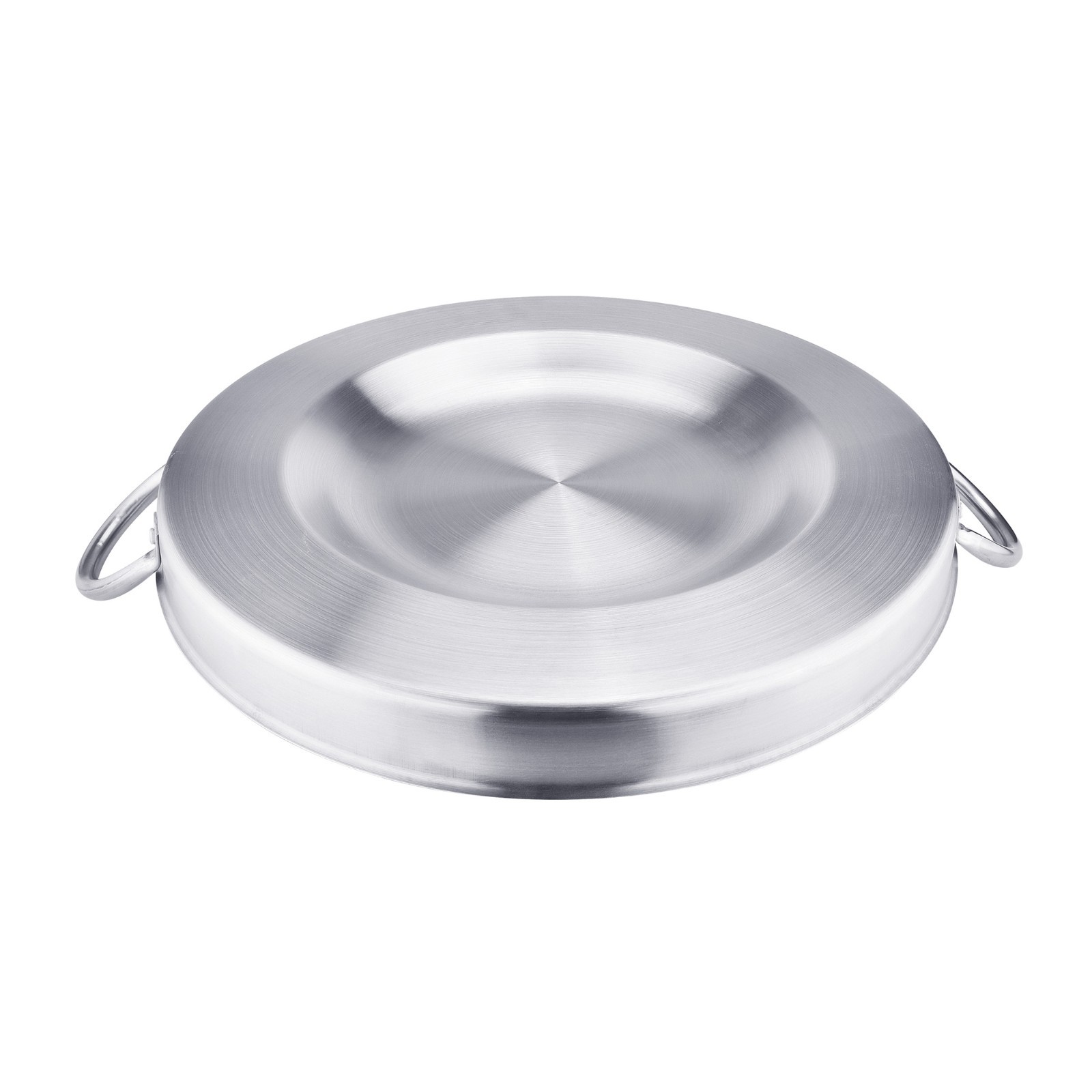 Imusa Convex Comal w/Metal Handles 22in Stainless Steel