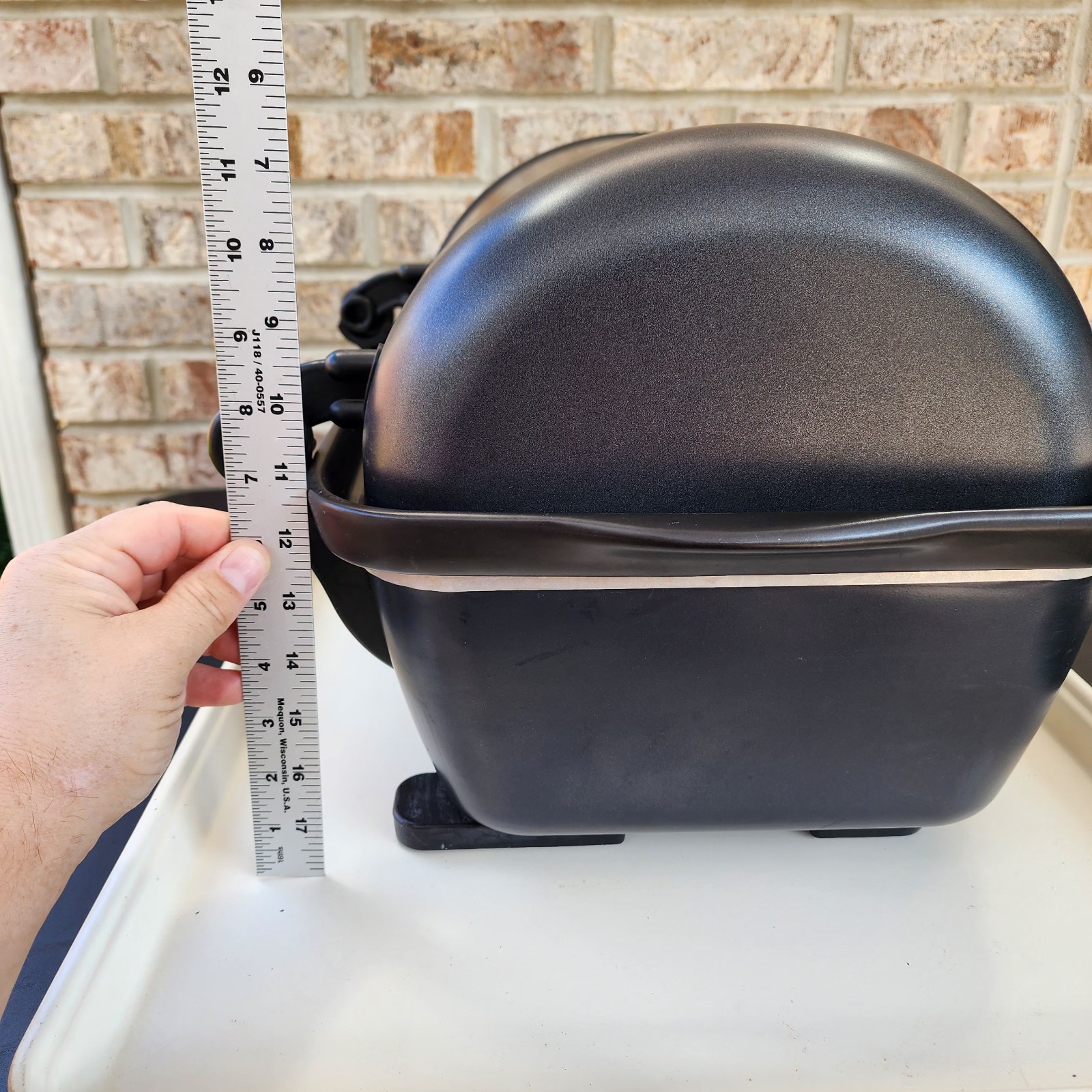 RIVAL Crock Pot BBQ Pit Indoor Countertop Slow Roaster Meat Grill BB100 Tested