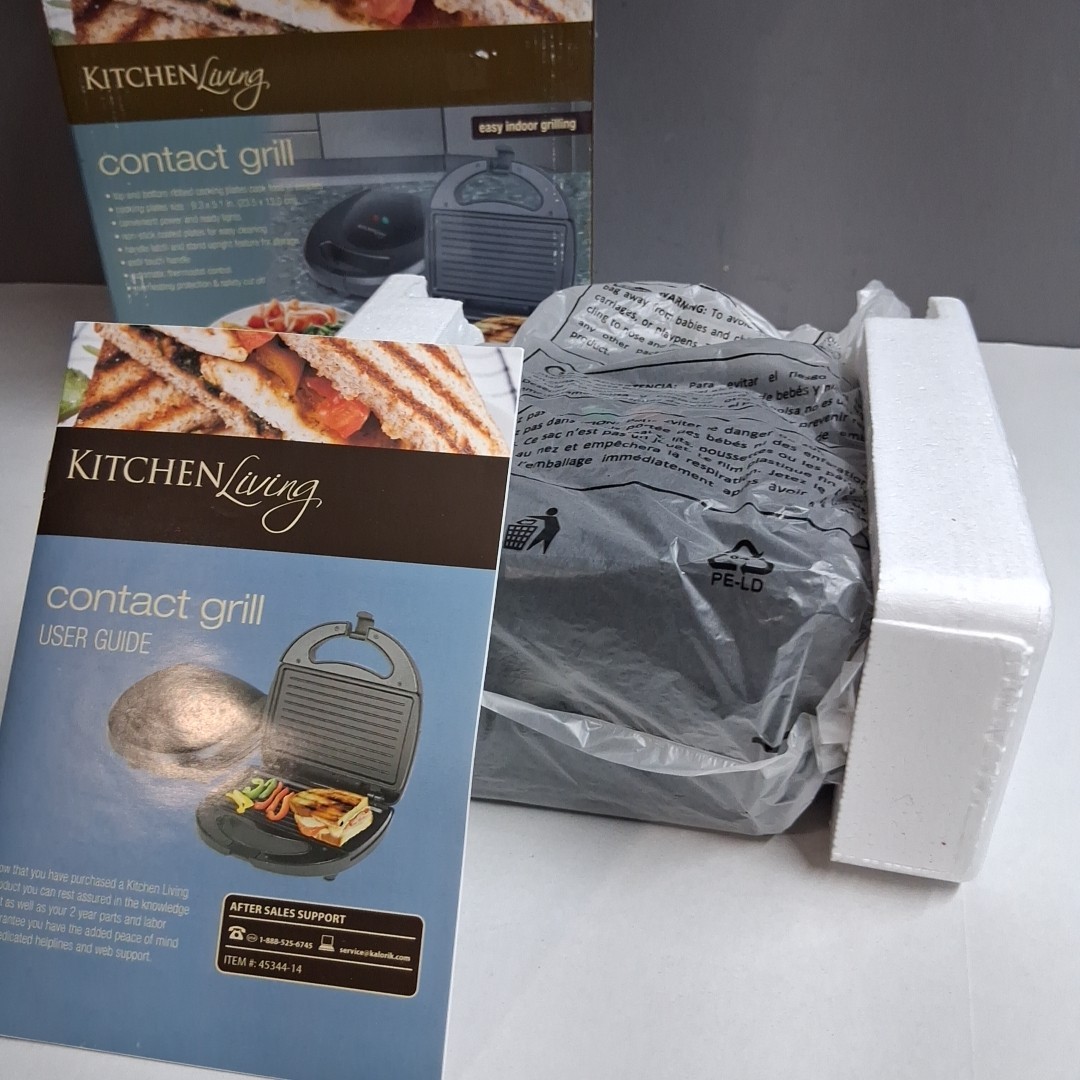 Kitchen Living Contact Grill New Opened Box Never Been Used