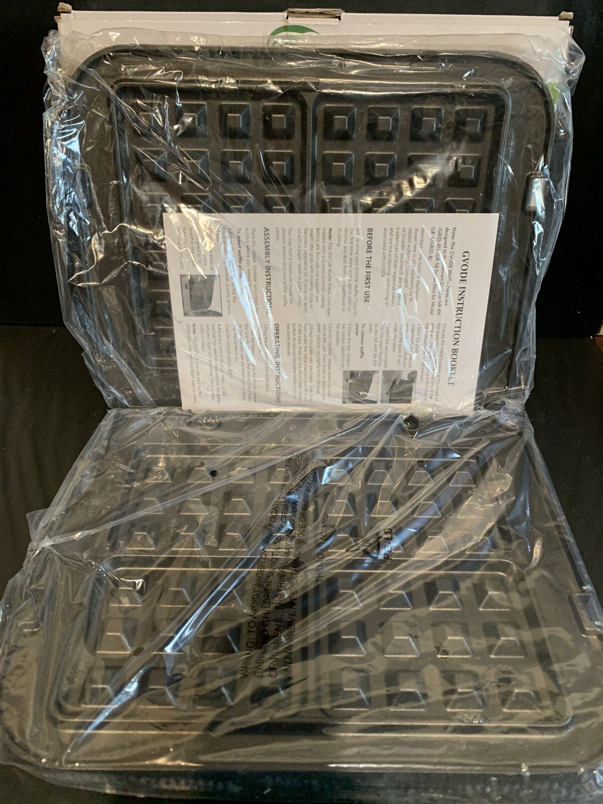 Gvode Waffle Plates for Cuisinart Griddler