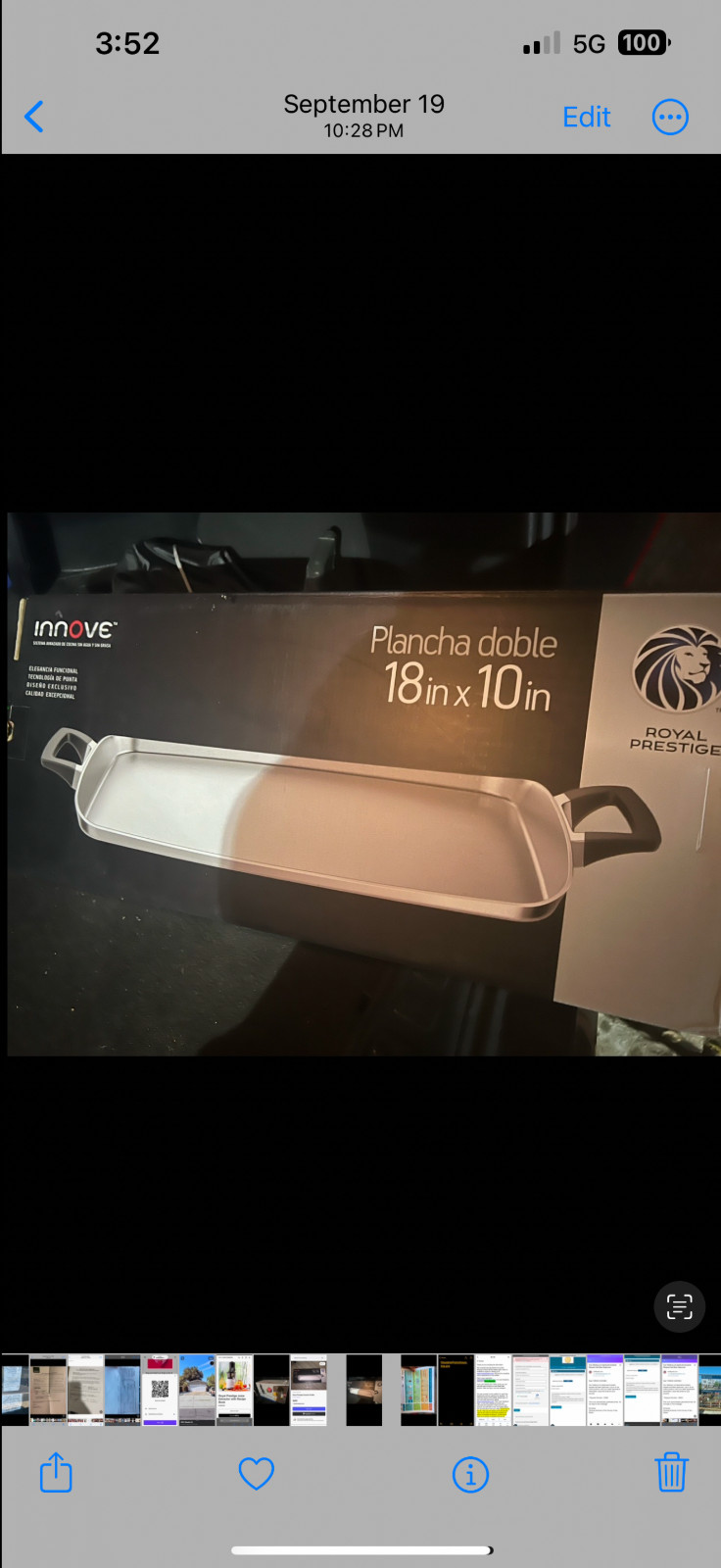 Royal Prestige Double Griddle