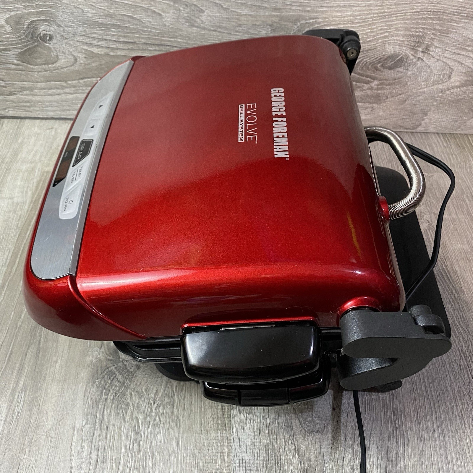 George Foreman EVOLVE RED Grill System GRP4842Rb with Waffle Plates🔥🔥🔥