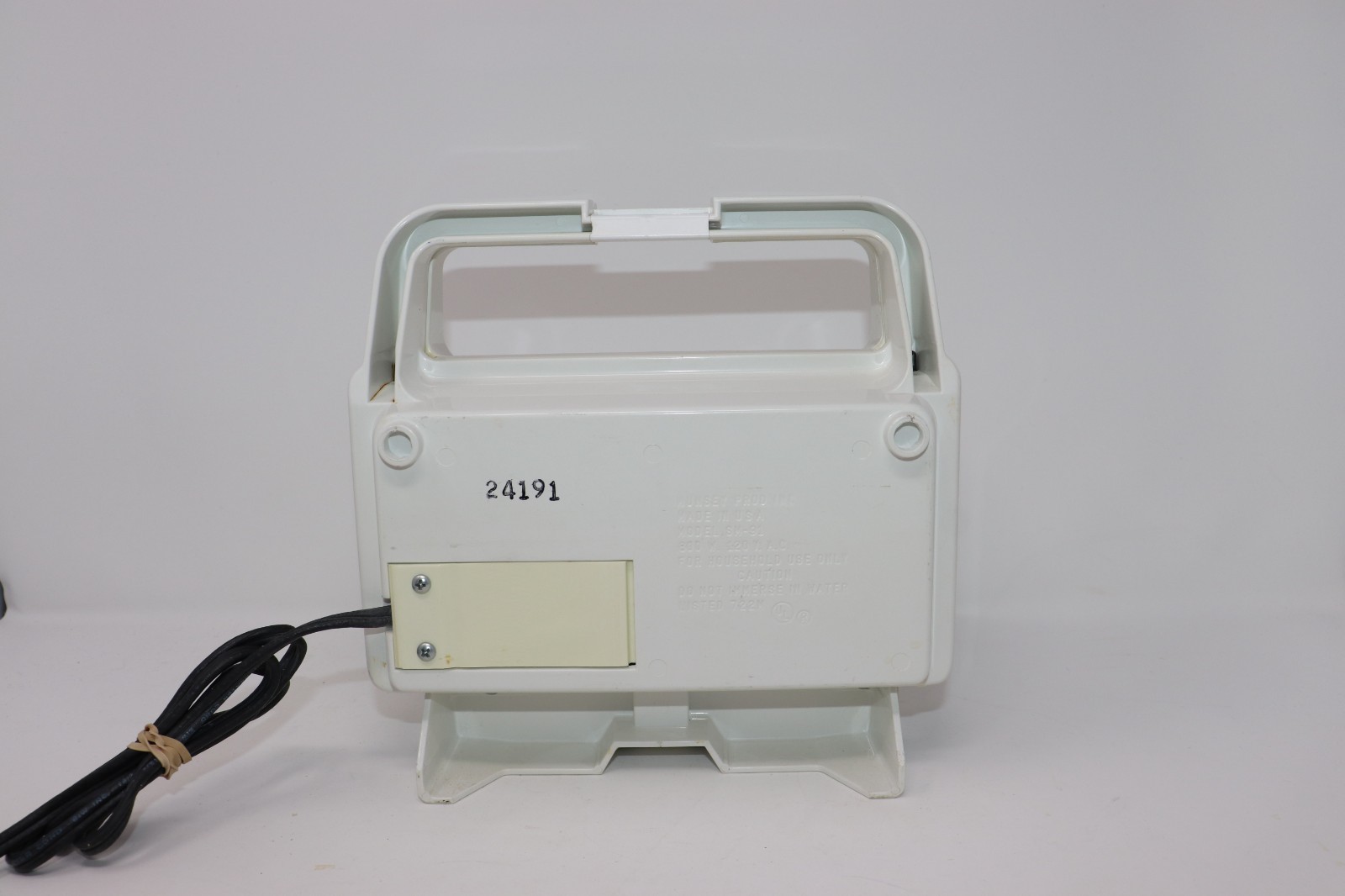 Vintage Munsey Sandwich Maker SM-91 Made In USA White