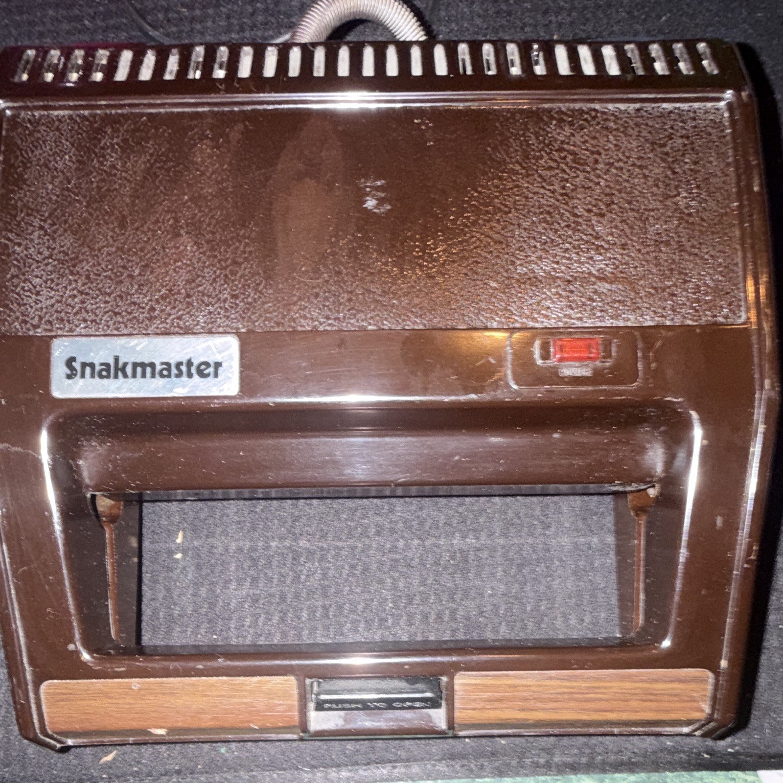 Snakmaster CN613 Electric Sandwich Toaster 900W 120V Tested Power Works