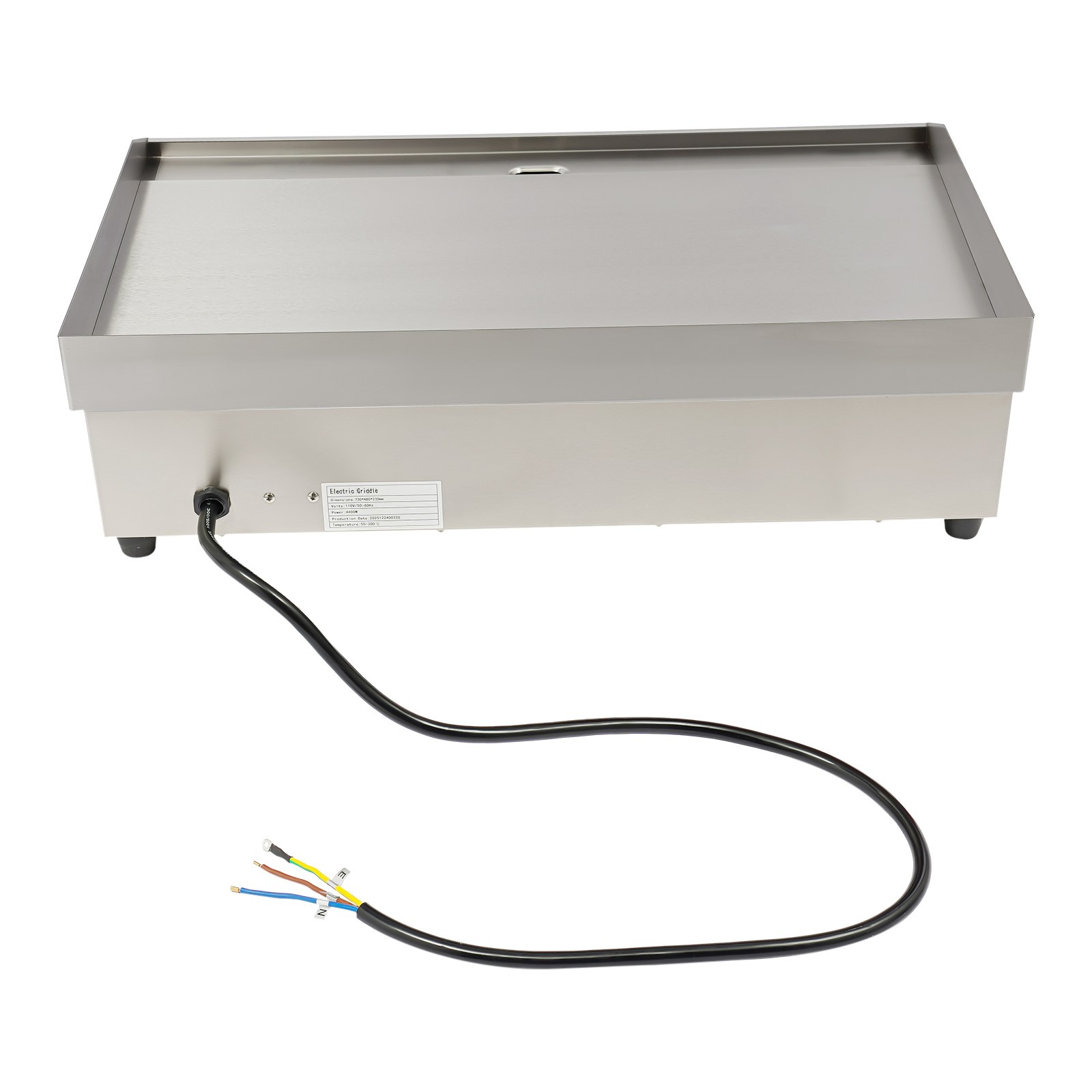 3KW 30″ Commercial Electric Countertop Griddle Grill BBQ Flat Top Heating Plate