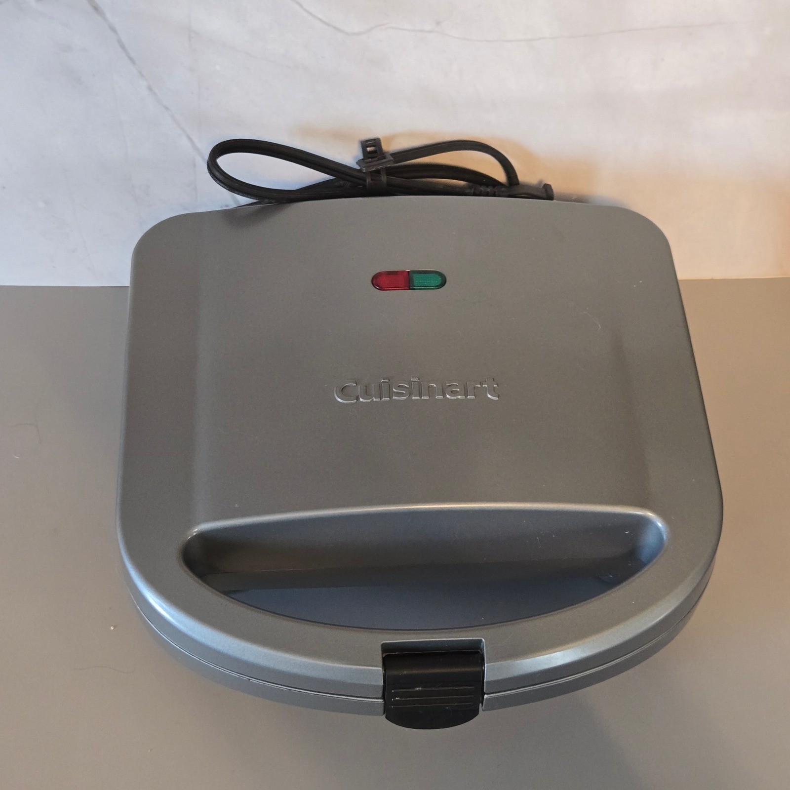 Cuisinart WM SW2N1 Silver Sandwich Grill Waffle Maker 700W – Used