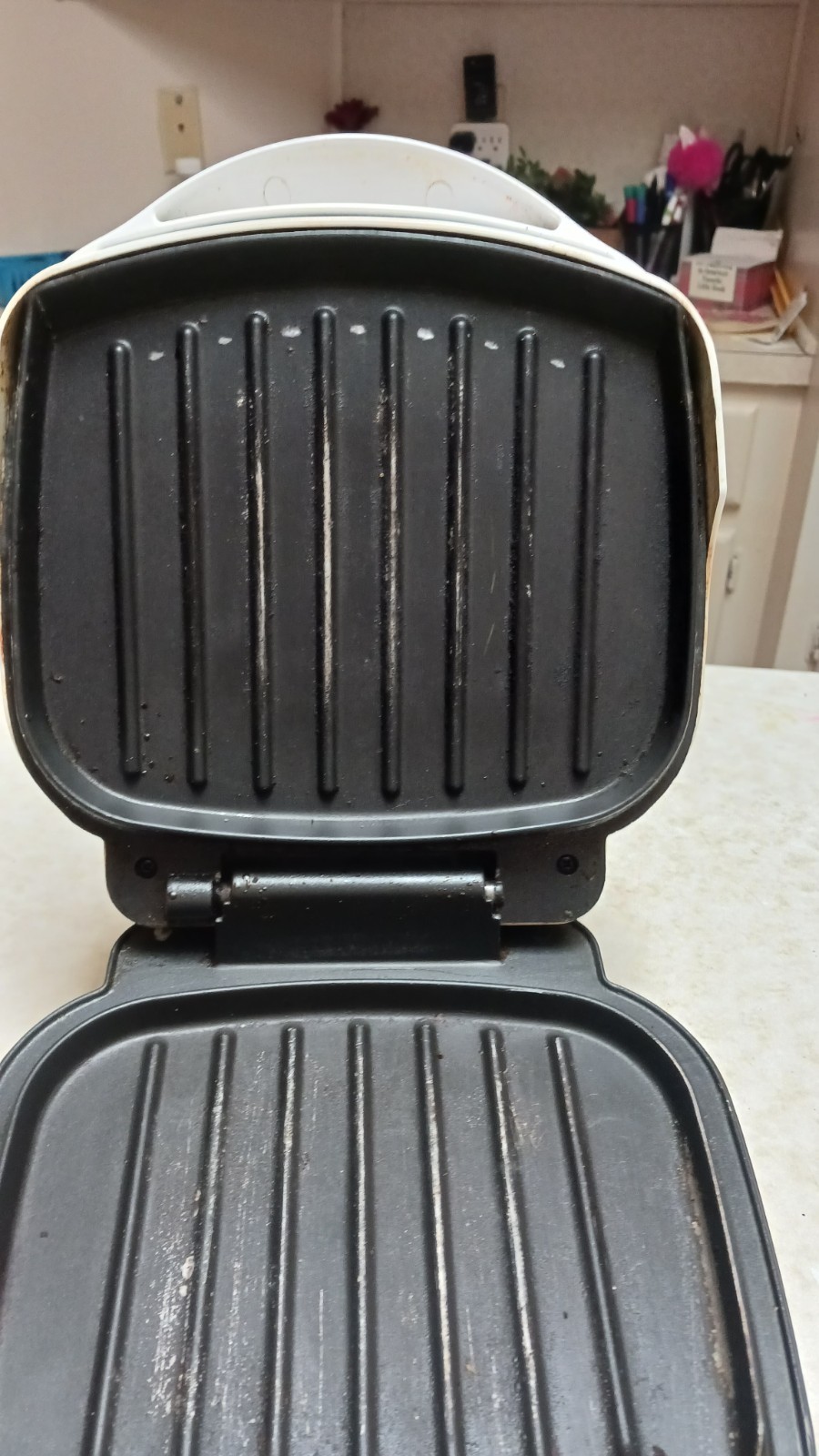 George Foreman GR10AWHT Lean Fat Indoor Grill