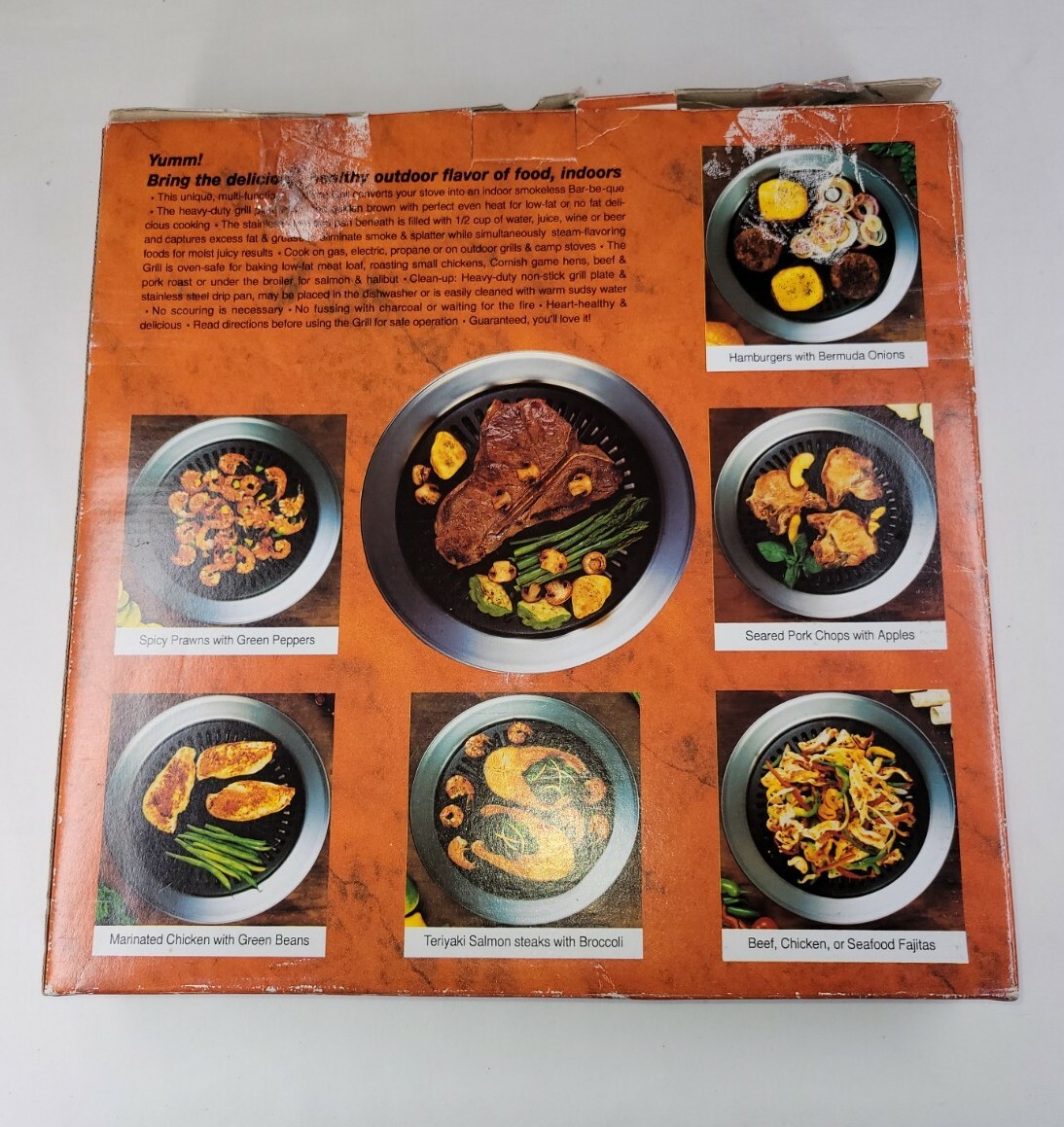 Grill It! Professional Model Indoor Smokeless Stove Top Grill