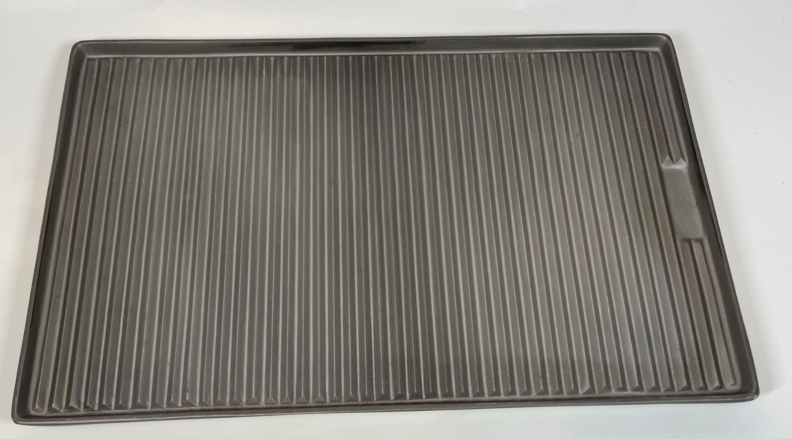 Bon Chef 2182 Cast Pewter Aluminum 13″ X 21 3/8″ Rectangular Grill Tile Pan