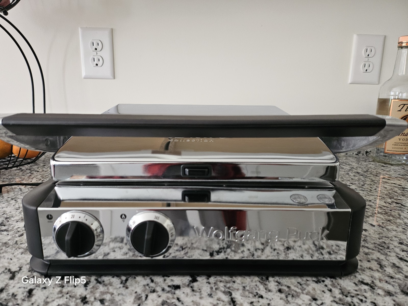 Wolfgang Puck Jumbo Heavy Duty Nonstick Panini Grill.