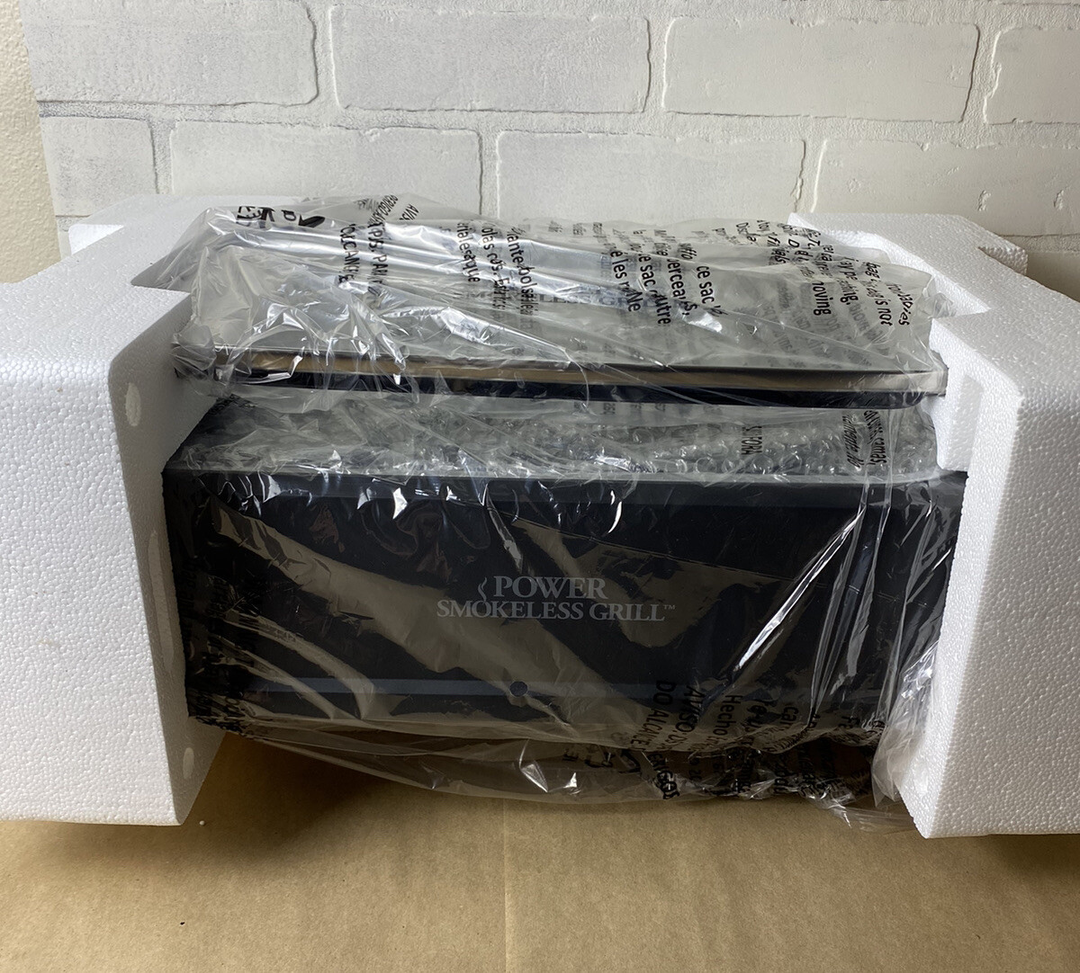 Power Smokeless Grill 1500 W ~ Black New In Open Box