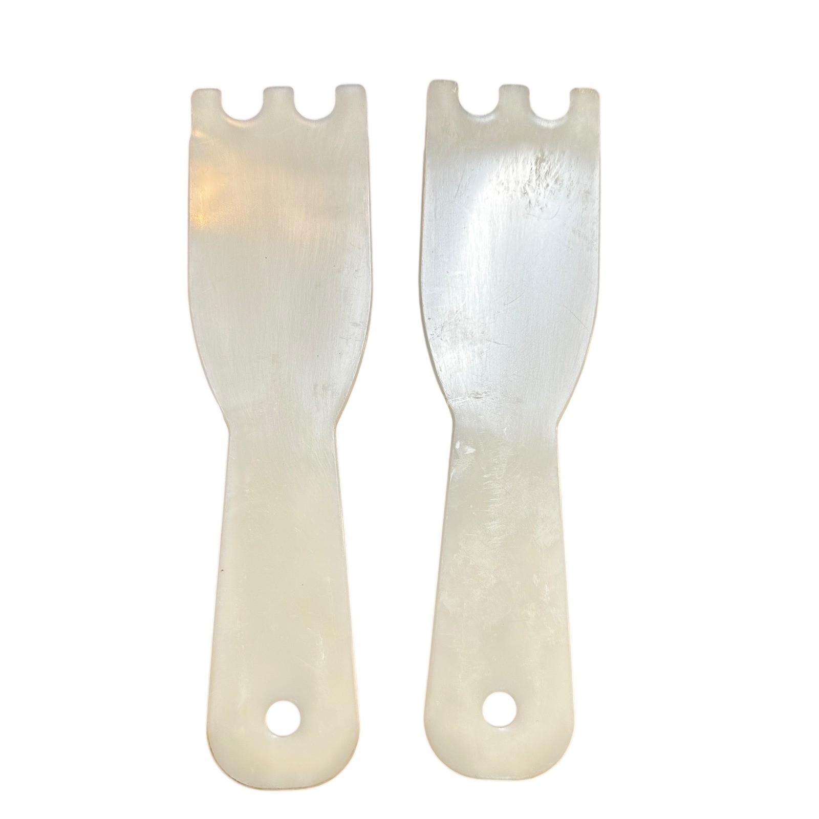 Set of 2 George Foreman Grill Plastic Nylon Scraper Spatula Cleaning Tools