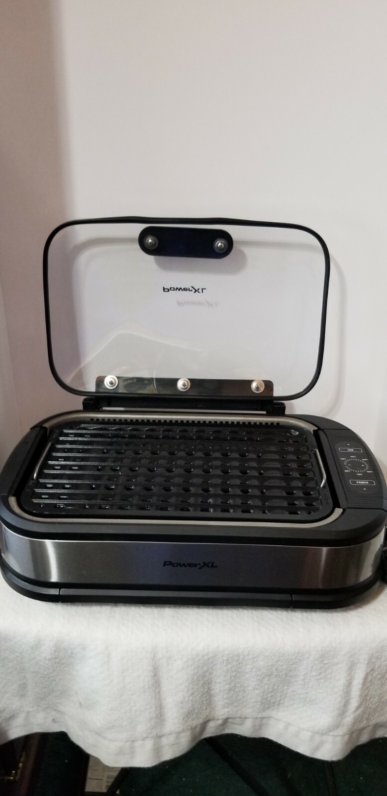 Power XL Smokeless Electric Indoor Grill/Griddle PG-1500FDR