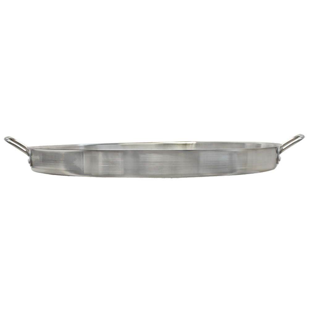 21-3/4 inch HD Portable ROUND Stainless Steel Comal Griddle pan Outdoor Cookware
