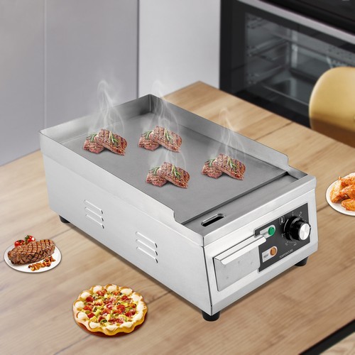 Countertop Griddle Machine Griddle Electric Hot Plate Countertop 1300W 110V