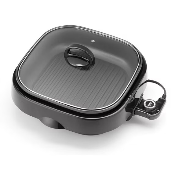 Aroma® 4Qt. Grillet® 3-in-1 Electric Indoor Grill, Skillet