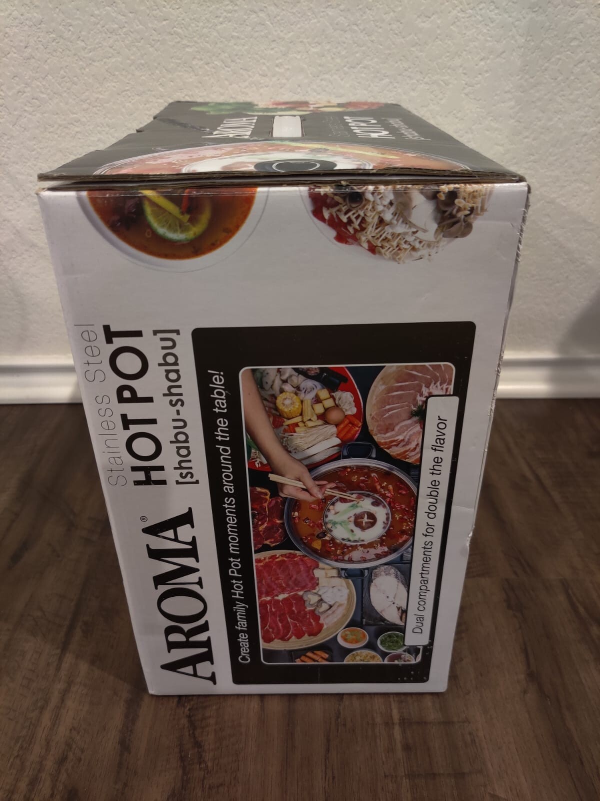 AROMA ELECTRIC SHABU SHABU HOT POT *NEVER USED*