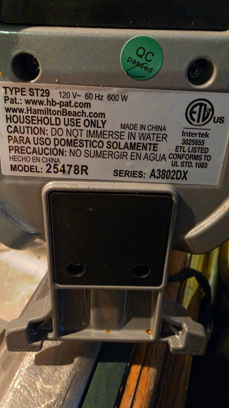 Hamilton Beach Breakfast Sandwich Maker Model 25478R Silver Saves You Money!