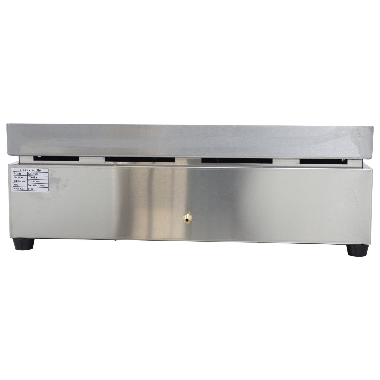 Stainless Steel Commercial Home Grill Griddle Camp Countertop Flat Cooking Gridd